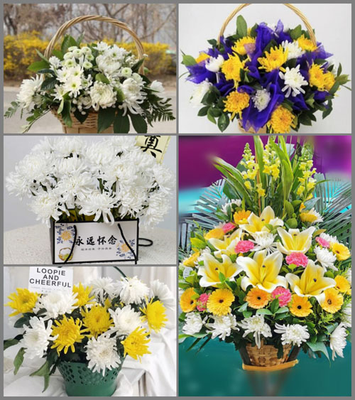 贵州毕节市大方县安乐乡偏坡村白事提篮配送